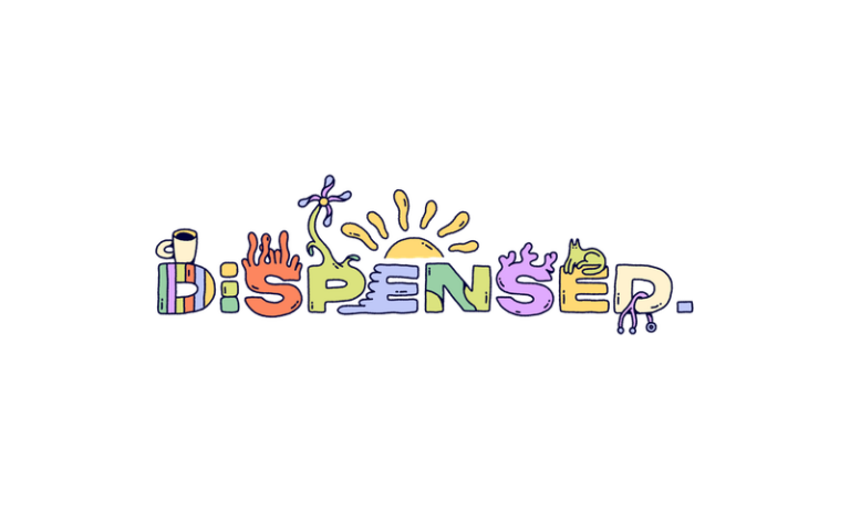 Dispensed logo